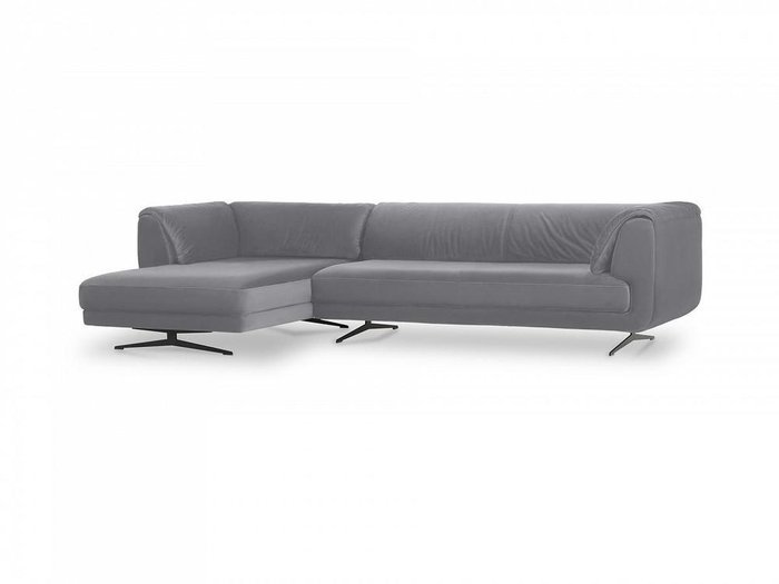 Угловой диван Marsala серого цвета - купить Угловые диваны по цене 237240.0