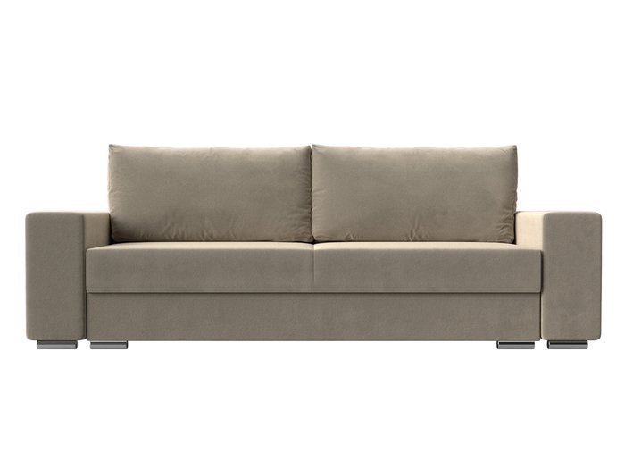 Прямой диван-кровать Дрезден бежевого цвета - купить Прямые диваны по цене 54999.0