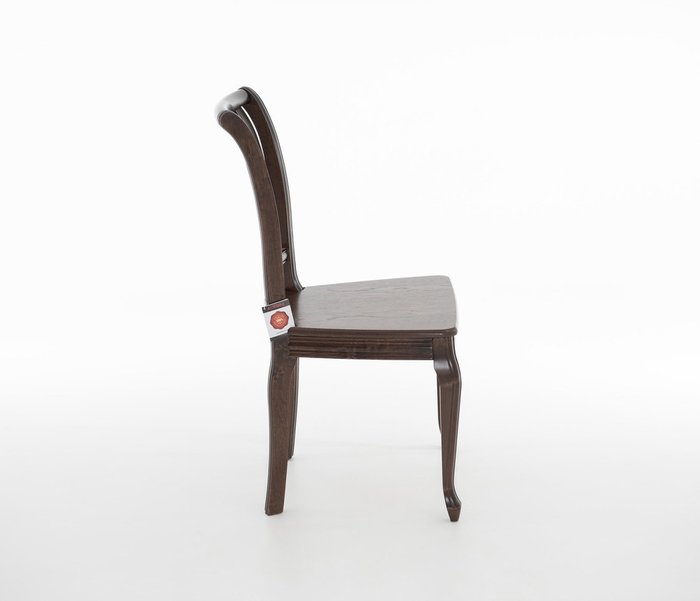 Стул Кабриоль темно-коричневого цвета - купить Обеденные стулья по цене 7990.0