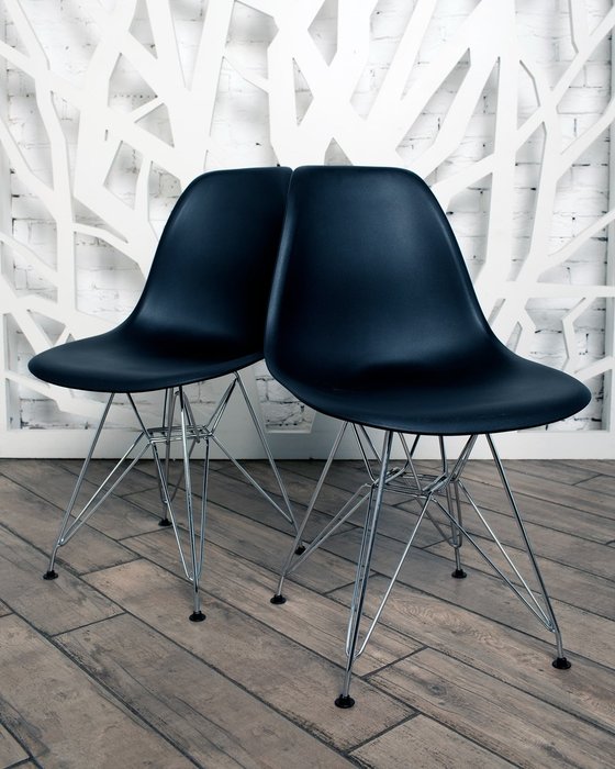Стул Мара черного цвета - лучшие Обеденные стулья в INMYROOM