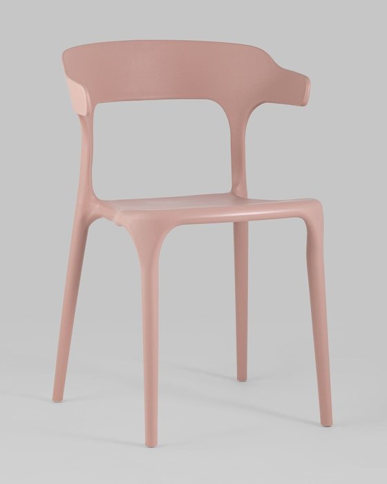 Стул Neo пластик пыльно-розового цвета - купить Обеденные стулья по цене 4990.0