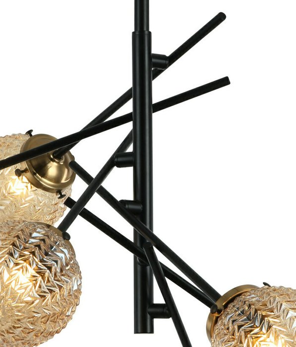 Люстра на штанге 2140/06/06P Stilfort, серия Sinus - лучшие Потолочные люстры в INMYROOM