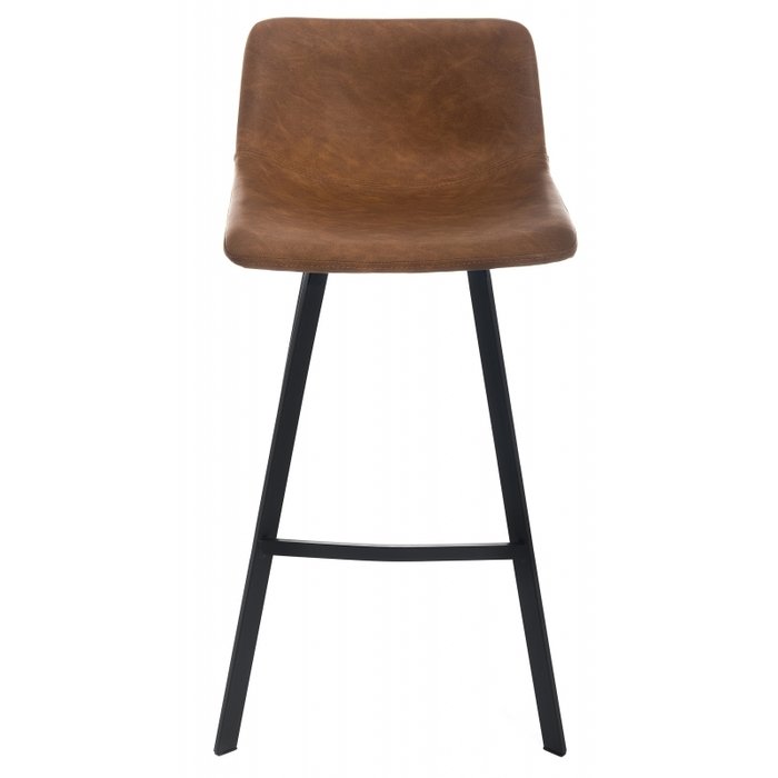 Барный стул Bruge  cinnamon nubuk коричневого цвета - лучшие Барные стулья в INMYROOM