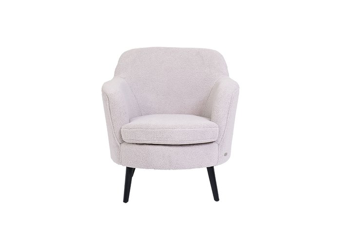 Кресло из искусственного меха серого цвета - купить Интерьерные кресла по цене 35000.0