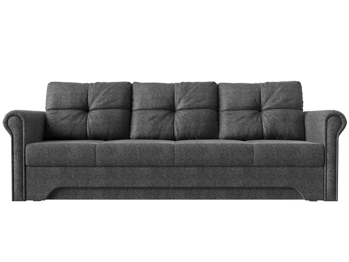 Прямой диван-кровать Европа серого цвета - купить Прямые диваны по цене 37999.0