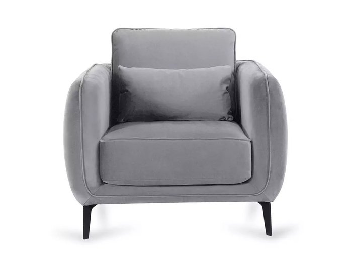 Кресло Amsterdam серого цвета - купить Интерьерные кресла по цене 49950.0