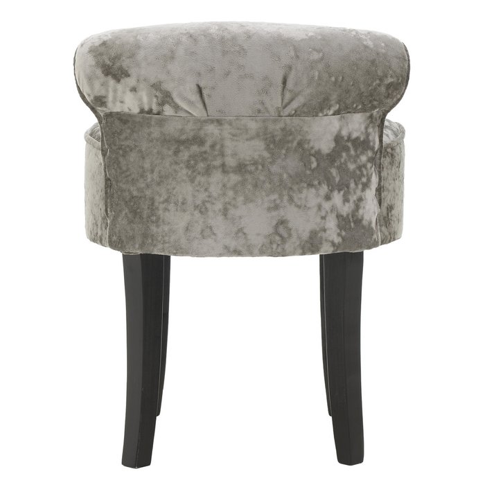 Стул с низкой спинкой серого цвета - лучшие Обеденные стулья в INMYROOM