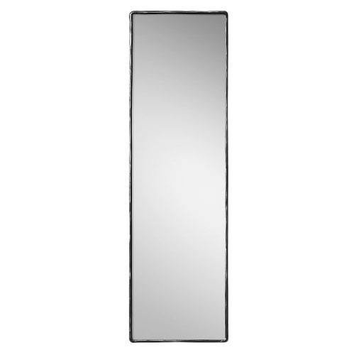 Напольное зеркало в металлической раме Tirramus 60х200 темно-серого цвета