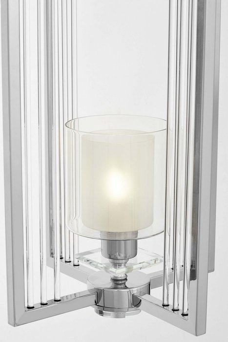 Подвесная люстра Lumina Deco Manhattan LDP 8012-1 CHR - купить Подвесные светильники по цене 16600.0