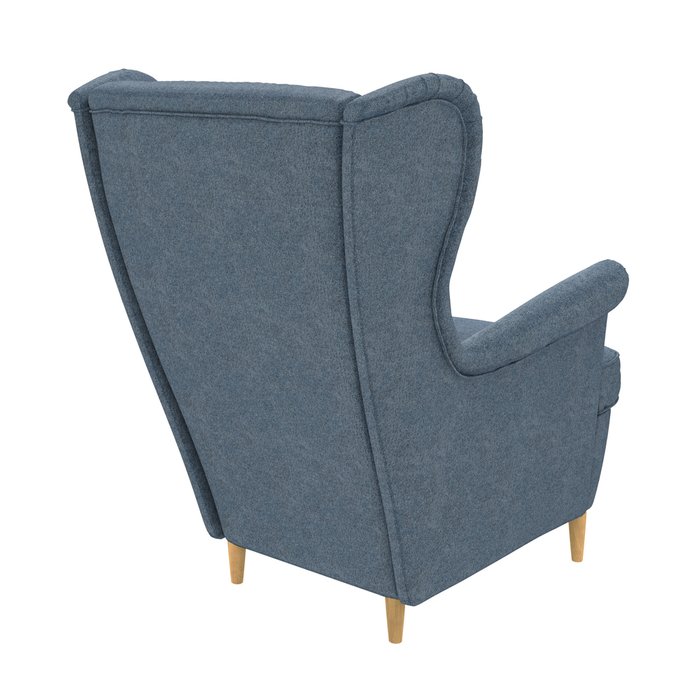 Кресло Бенон синего цвета - купить Интерьерные кресла по цене 17990.0