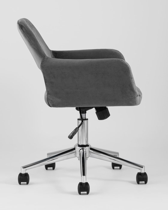 Стул офисный Ross серого цвета - лучшие Офисные кресла в INMYROOM