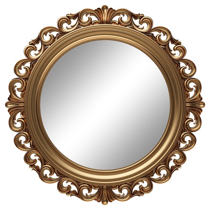 Настенное зеркало Фроуд Золото металлик (S)