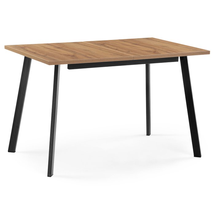 Раздвижной обеденный стол Колон Лофт коричневого цвета