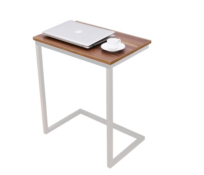 Кофейный стол Денвер бело-коричнвого цвета - купить Кофейные столики по цене 7990.0
