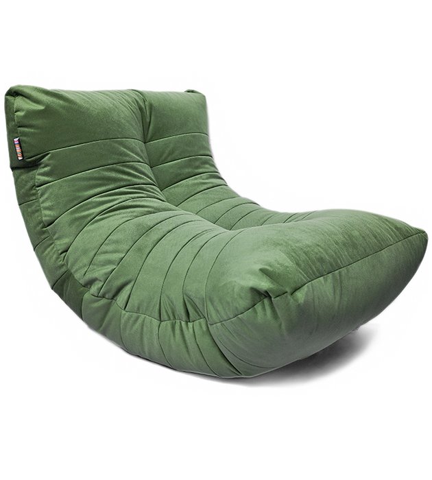 Кресло мешок Кокон Maserrati 13 XL зеленого цвета