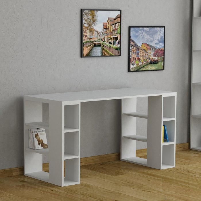 Письменный стол Working Table белого цвета - купить Письменные столы по цене 24300.0