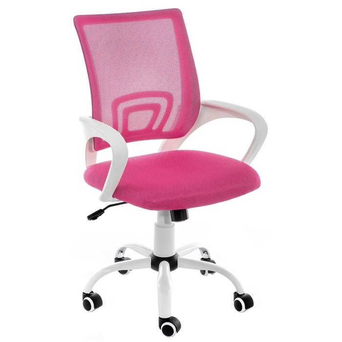 Офисное кресло Ergoplus розового цвета