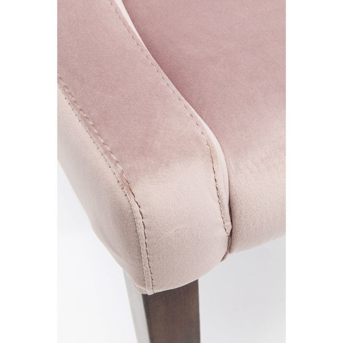 Стул мягкий Mode розового цвета - лучшие Обеденные стулья в INMYROOM