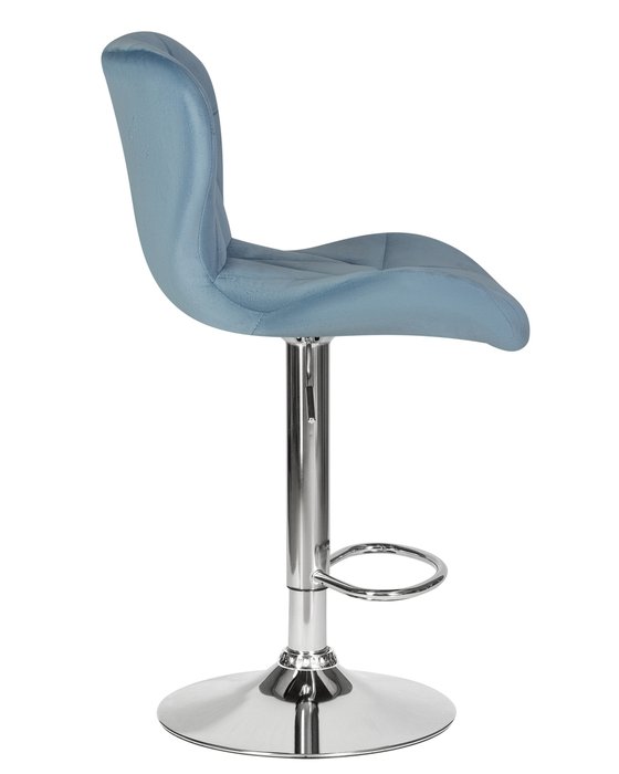 Барный стул Barny голубого цвета - лучшие Барные стулья в INMYROOM