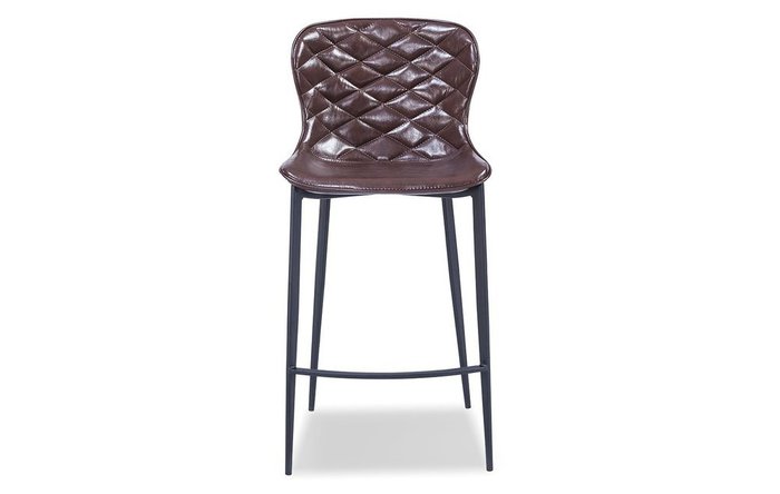 Стул полубарный Peggy коричневого цвета - лучшие Барные стулья в INMYROOM