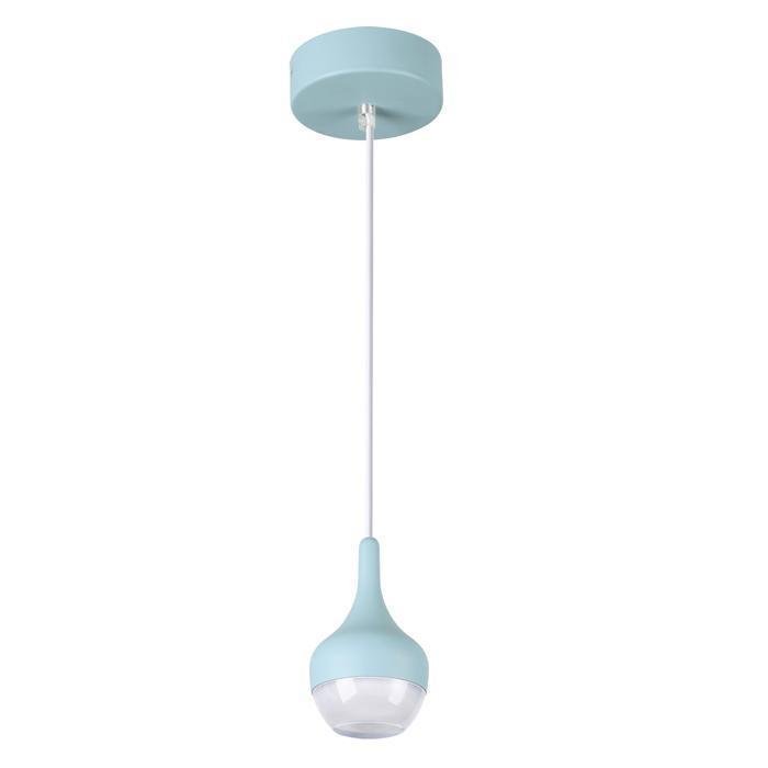 Подвесной светодиодный светильник Jolie голубого цвета