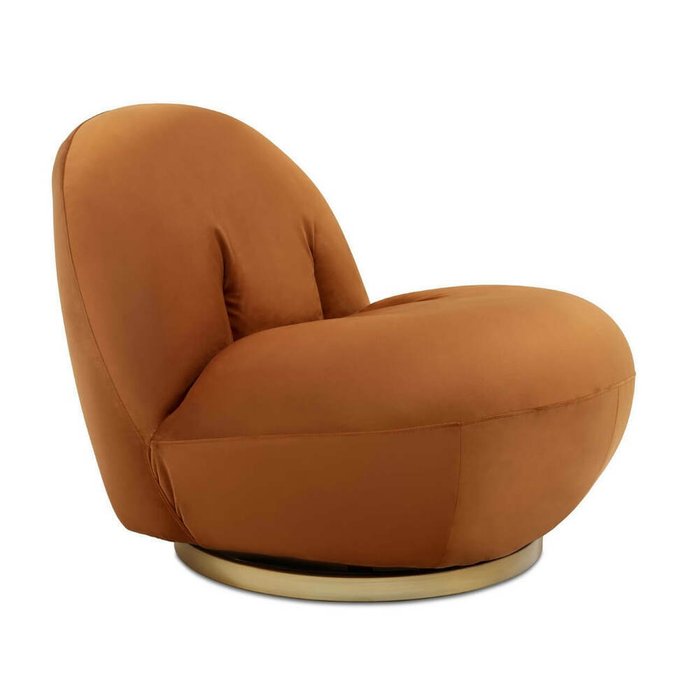 Кресло Sophie коричневого цвета