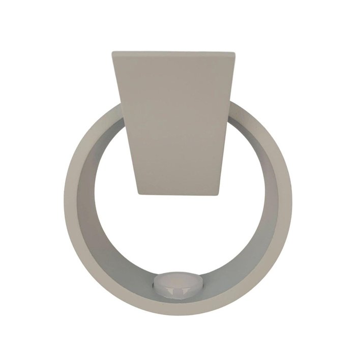 Уличный настенный светильник Uniel ULU-S34A-8W/4000K IP65 GREY UL-00009350 - лучшие Настенные уличные светильники в INMYROOM