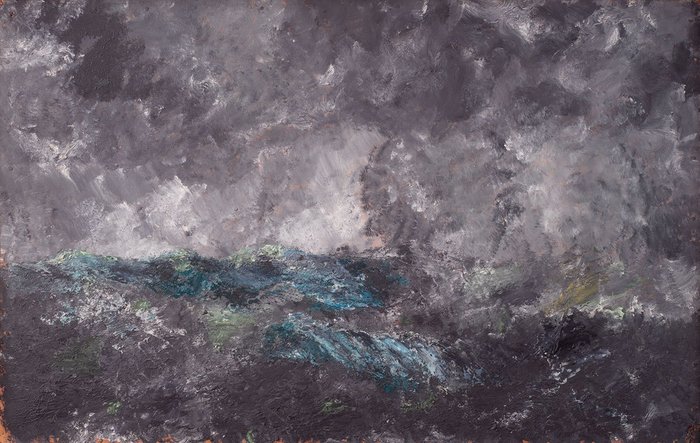 Репродукция картины на холсте Storm in the Skerries The Flying Dutchman