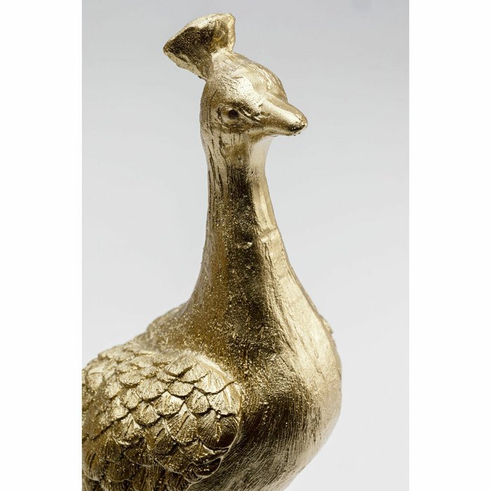 Предмет декоративный Peacock золотого цвета - купить Фигуры и статуэтки по цене 8981.0