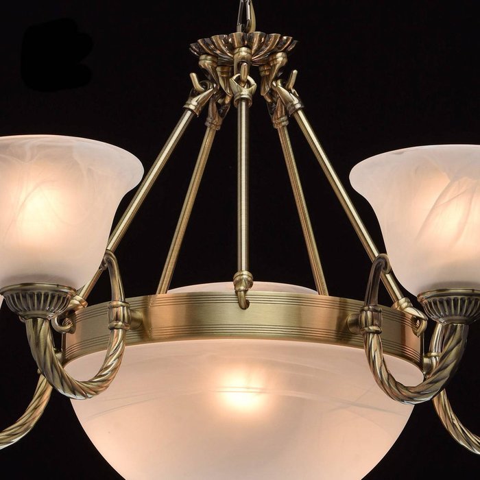 Подвесная люстра MW-LIGHT "Ариадна" в замковом стиле - лучшие Подвесные люстры в INMYROOM