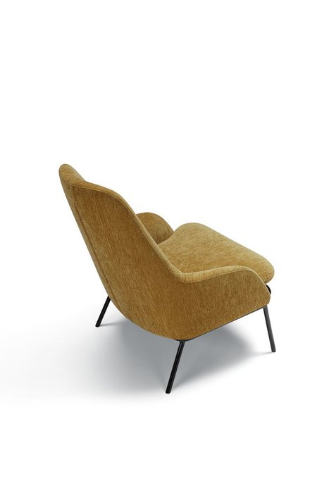 Кресло Holly коричневого цвета - лучшие Интерьерные кресла в INMYROOM