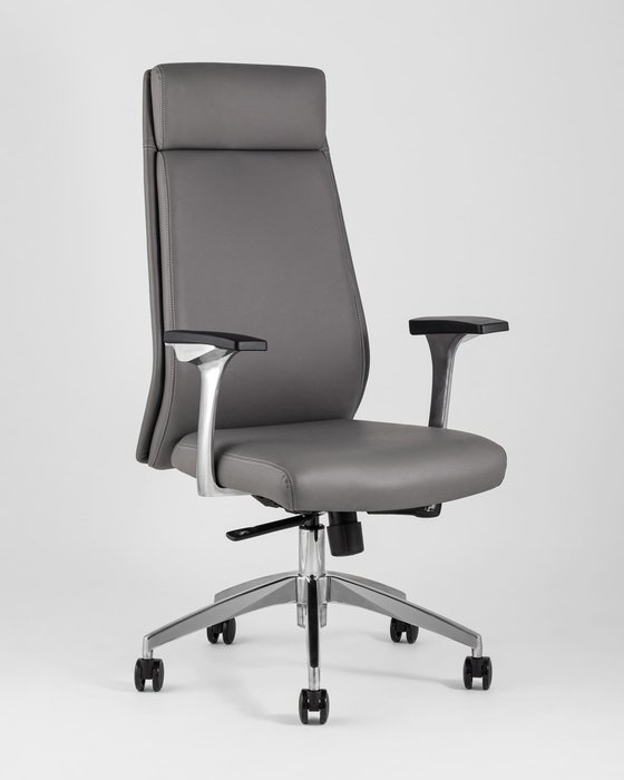 Офисное кресло Top Chairs Armor серого цвета - купить Офисные кресла по цене 6490.0