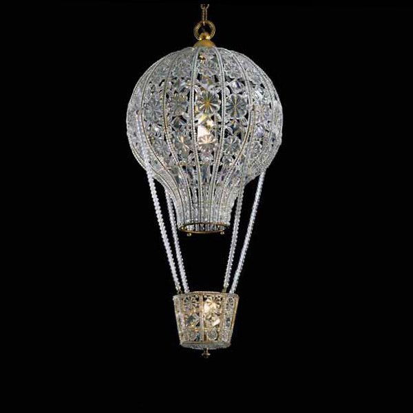 Подвесной светильник BANCI LA TRADIZIONE с плафоном из прозрачного стекла и хрусталя - купить Подвесные светильники по цене 426360.0