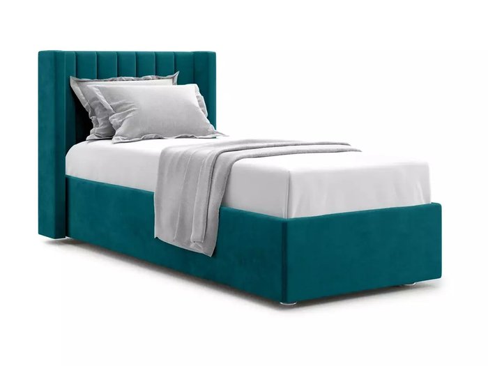 Кровать Premium Mellisa 2 90 зеленого цвета с подъемным механизмом 