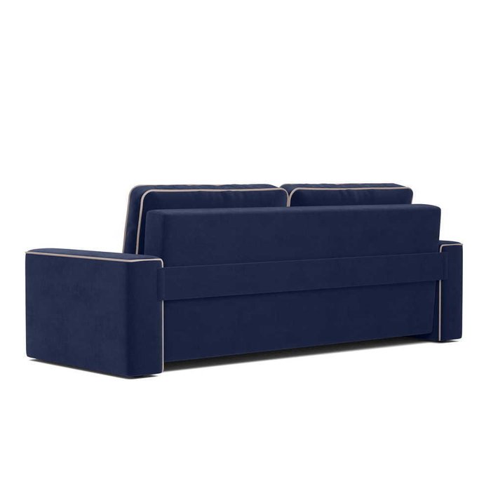 Диван-кровать Стаут синего цвета - лучшие Прямые диваны в INMYROOM
