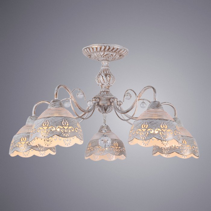 Потолочная люстра Arte Lamp Sicilia   - купить Потолочные люстры по цене 9490.0