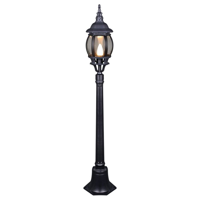 Наземный уличный светильник 08012-0.7-001SL 0.8M BK черного цвета - купить Наземные светильники по цене 4490.0