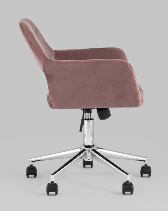 Кресло офисное Ross розового цвета - лучшие Офисные кресла в INMYROOM