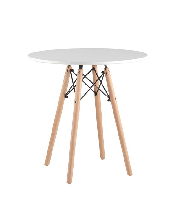 Обеденный стол Dsw Eames белого цвета