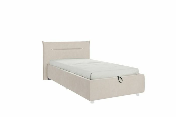 Кровати Альба 90х200 кремового цвета без основания - купить Кровати для спальни по цене 15490.0