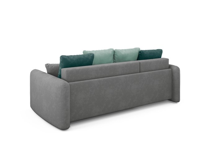 Угловой диван-кровать левый Arti серого цвета - лучшие Угловые диваны в INMYROOM