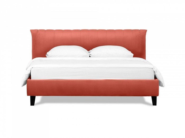 Кровать Queen II Anastasia L 160х200 кораллового цвета - купить Кровати для спальни по цене 59760.0
