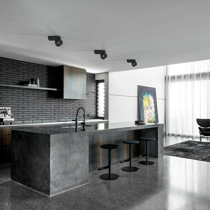 Светильник точечный Loft It Knof 10324/A Black - купить Накладные споты по цене 2403.0