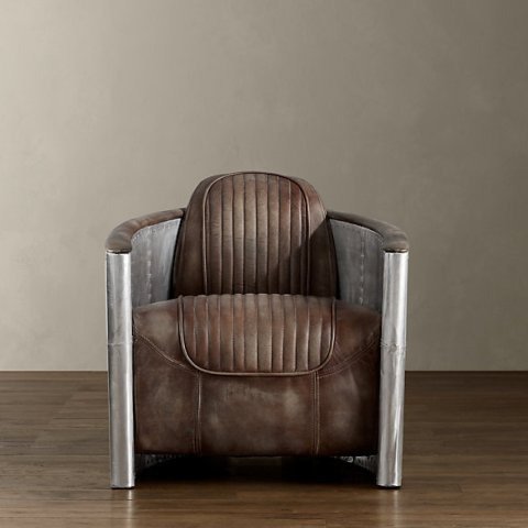  Кресло "Авиатор" RESTORATION HARDWARE - купить Интерьерные кресла по цене 214200.0