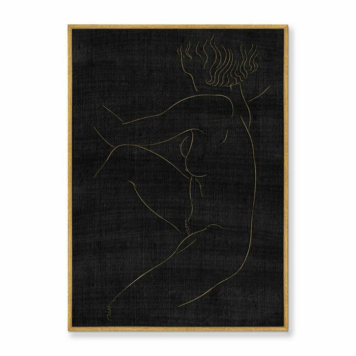 Репродукция картины на холсте Twenty-five nudes Pl 02, 1930г. - купить Картины по цене 21999.0