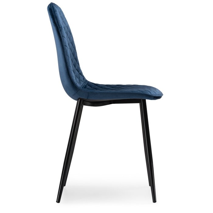 Стул Capri темно-синего цвета - лучшие Обеденные стулья в INMYROOM
