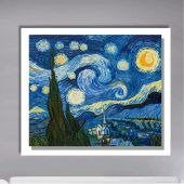 Декоративная картина на холсте "Звездная ночь" - купить Принты по цене 3390.0