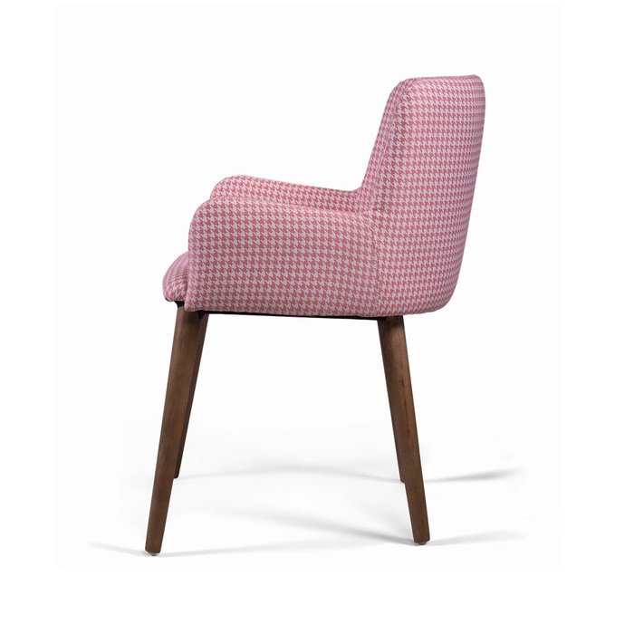Полукресло Stewart розового цвета - купить Обеденные стулья по цене 13800.0
