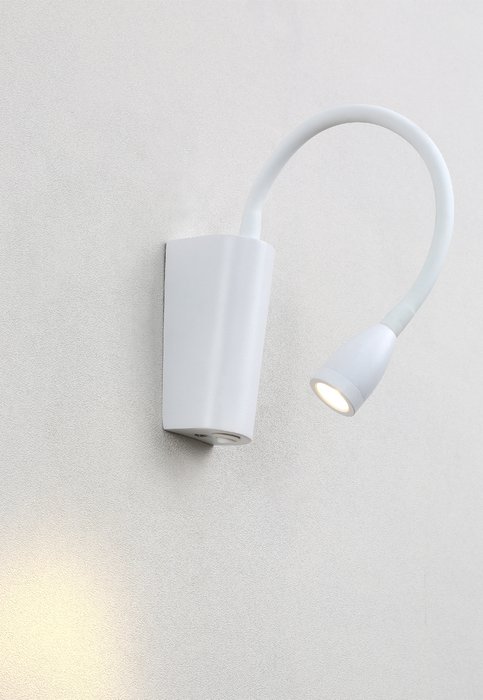 Бра MOVI B AP3W LED WH (металл, цвет белый) - купить Бра и настенные светильники по цене 4900