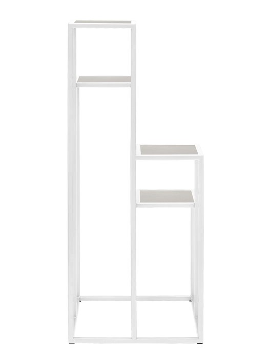 Столик подставка под кашпо для цветов Tori бежево-белого цвета - лучшие Подставки для цветов в INMYROOM